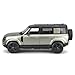 Bburago B18-21101 Land Rover Defender-1:24 Scale-Incredibly Detailed Die-Cast Replica Collectible SUV Car, Green