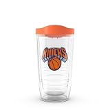 Tervis Made in USA Double Walled NBA New York Knicks Insulated Tumbler Cup Keeps Drinks Cold & Hot, 16oz, Primary Logo