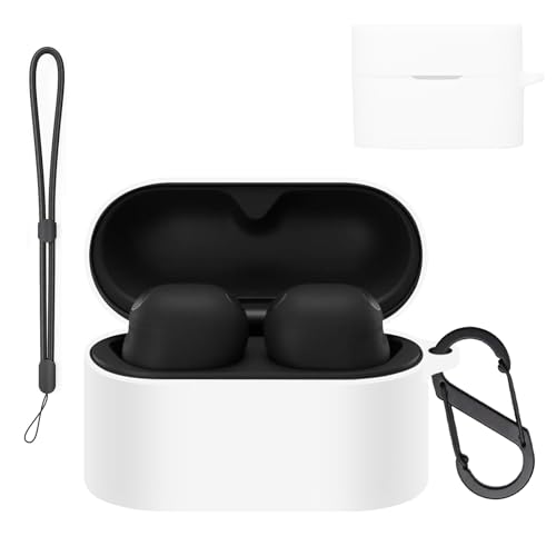 DEVEPLUS �\�j�[(SONY) WF-1000XM6 ��p �P�[�X �_�炩�� �ȒP���t�� �\�j�[ WF-1000XM6 �Ή� �P�[�X �h�o �����^ �����h�~ �L�Y�h�~ �w��h�~(�z���C�g)