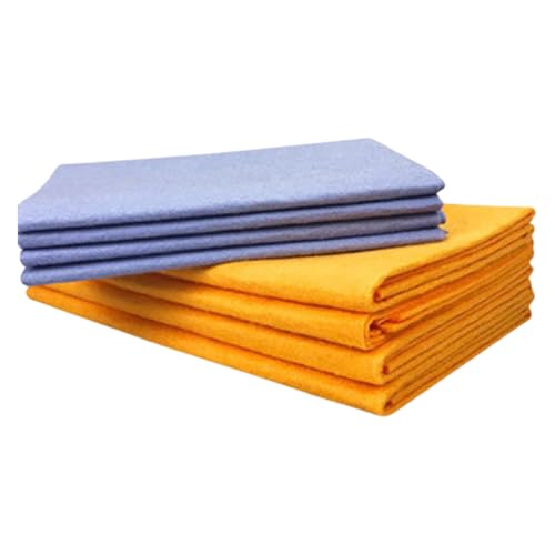 Paños de limpieza reutilizables, toalla de gamuza | Miiracle Shammy Cloth para secar el suelo de la ventana del coche | Trapos de limpieza multiusos | Toallita sintética lavable