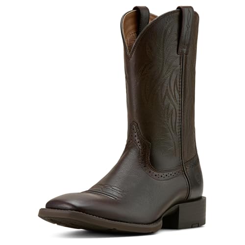 ARIAT Men's Sport Wide Square Toe Cowboy Boot Western