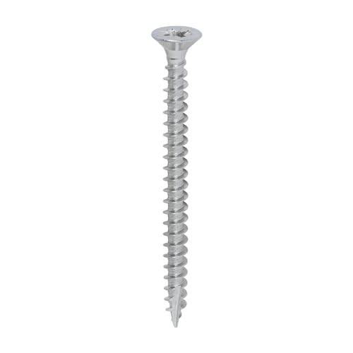 Stainless Steel A2 Wood Screws Pozi Countersunk Chipboard Screw (Pack of 20, 50, 100, 200, 500) (20, 4.5x30)