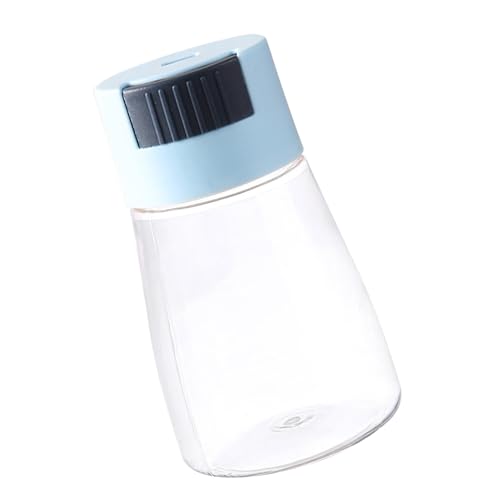 Spice Shaker Salt Dispenser, Press Type Seasoning Bottle, Spice Sprinkler, Flavor Shaker, for Seasoning with Ease (Blue)