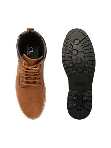 Image of Carlton London Men's Premium Lace-Up Combat Boots