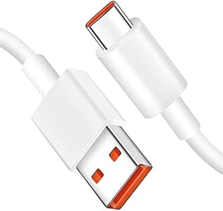 ACOCOBUY USB C Cable 1m 6A Charge Turbo Cable for XiaoMi 11T/12T/13 Pro USB Type C Super Fast Charging Cable Data Sync Transfer Cable for Mi 13 12 11 Lite POCO M4 Pro POCO F3 Redmi Note 11/11S/10 Pro