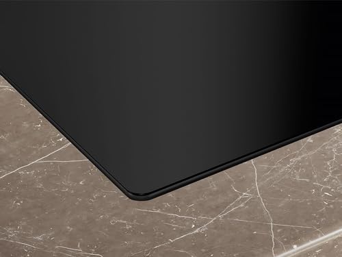 Siemens ED811BS16E iQ300 Plaque de cuisson avec hotte aspirante (induction), 80 cm, sans cadre, noire, affleurante, touchControl, powerBoost. Augmente la puissance des différentes zones à induction