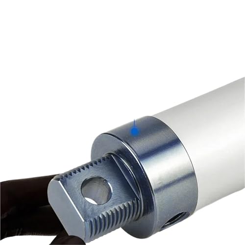 Cilindro neumático de aleación de aluminio MAL con doble efecto de alta precisión 6