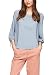 Produktbild s.Oliver Damen 120.10.104.10.100.2100090 Bluse, light blue melange, 34