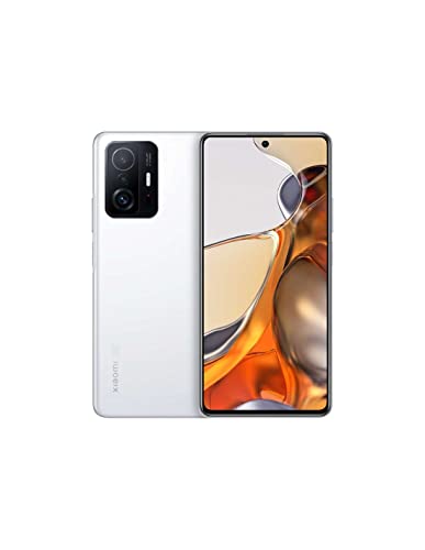 XIAOMI 11T Pro 5G Smartphone (8 + 128GB, 6,67" 120Hz AMOLED Display und Dolby Vision, 108MP in Profiqualität, Qualcomm Snapdragon 888, 120W Hyper Charge) Weiß