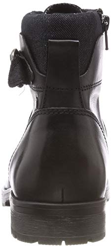 JACK & JONES Men's Jfwalbany Leather Brown Stone Sts Biker Boots3