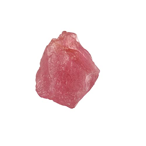 GEMHUB 4.65 ct Natural Raw Pink Tourmaline Stone Rough Crystals,Making Wire Wrapping,Healing Rock Gifts