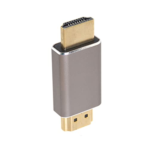 HTGuoji 8K Gold HDMI Male to Male Extension Adapter Coupler - Image 3