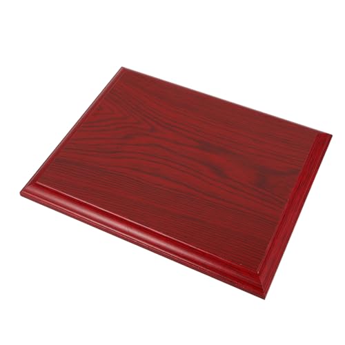 BESPORTBLE Medal Display Holder Certificate Board Wooden Medal Plaque Award Display Rack Space-Saving Design