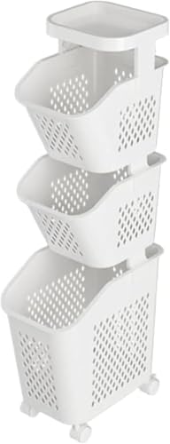 WQNB�X���������h���[�J�[�g 2/3/4 �i�݌v�̃X�^�b�L���O�o�X�P�b�g ��e�ʂŐ��󕨎��[ �L���X�^�[�t���ňړ��ȒP �����E���󎺂ɍœK ���Ԏ��[�ɂ��֗� �ƒ�p���󂩂�? (�z���C�g [3�w+���[�e�[�u��])