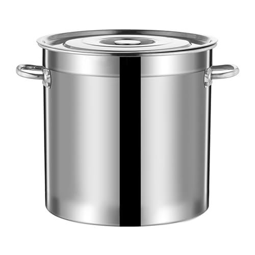 Marmite en acier inoxydable 201 robuste pour induction avec couvercle