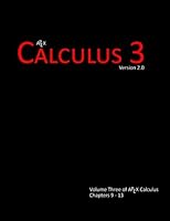 Calculus 3 (APEX Calculus) (Volume 3) 1500189952 Book Cover