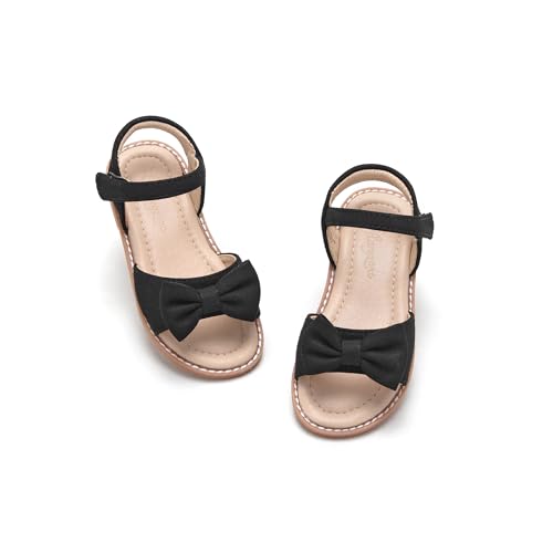 Flaryzone Girls Sandals Summer Flats Dress Sandals Shoes Toddler/Little Kid