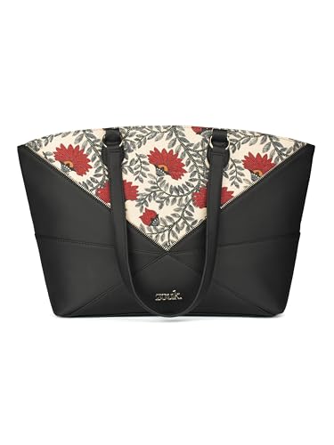 Image of ZOUK Rhea Kapoor Tote Bag - | Elegant Vegan Leather Tote for Women |