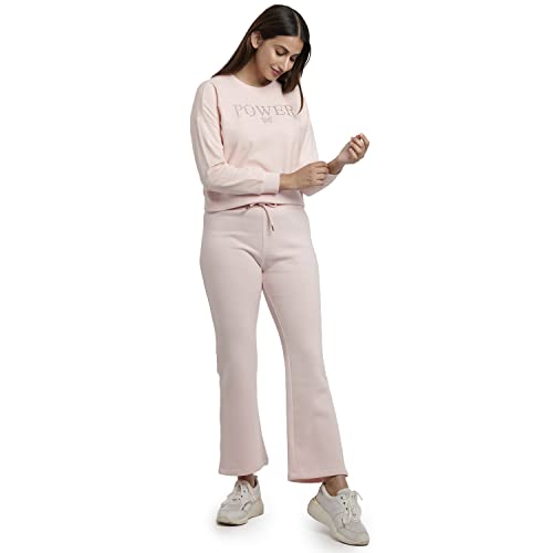 Image of Status Quo Womens Solid Regular Fit Trackpants