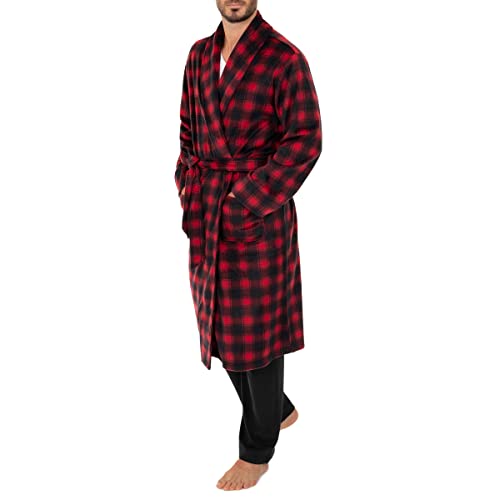 IZOD Men's Micro Sueded Robe4