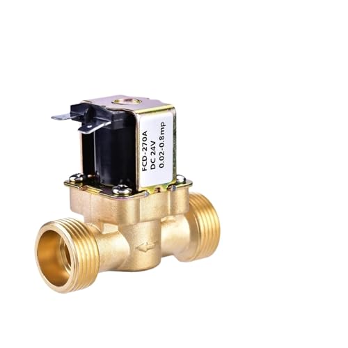 Vanne eau CC 24V en laiton massif 3/4 durable NF - 2