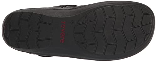 Revere Men's Amsterdam Leather Sandals - The Perfect Blend of Sneaker Comfort and Fisherman Style for All-Day Wear, with Removable Footbed with Arch Support4