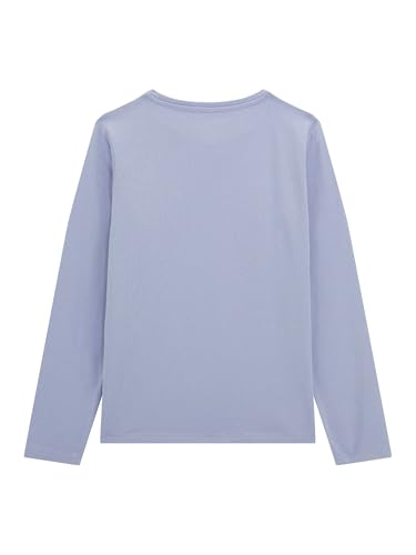 GUESS Girls' Eco Long Sleeve Embroidered Sequin Logo T-Shirt2