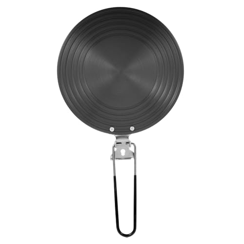 iplusmile Adaptador Inducción Aluminio Plegable Placa Difusora Calor para Cocina Gas Inducción Protección Antiquemaduras y Descongelación