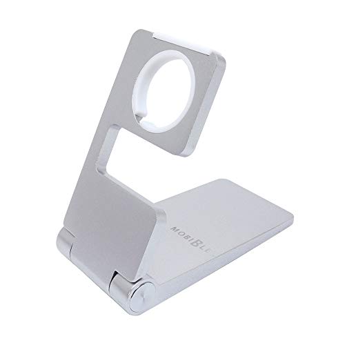 ミヨシ Apple Watch用 折りたたみアルミスタンド シルバー ZSST-15/SL