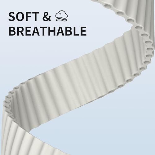 Ocean Solo Loop Bands Compatible with Apple Watch Band for Women Men 38mm 40mm 41mm 42mm, Soft Silicone Waterproof Stretchy Strap for iWatch Series 11 10 9 8 7 6 5 4 3 SE - image 2