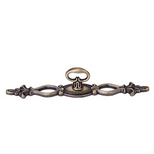 Dimart 1Pc Antique Brass Cabinet Door Drawer Pull Handles With Screw #TOP1