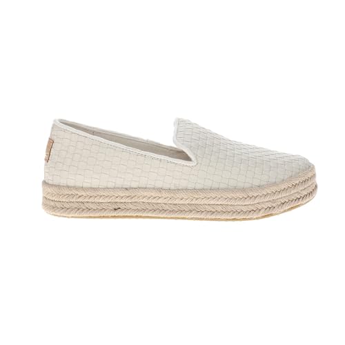 Image of TOMS Womens Carolina Slip On Espadrille Flats Casual - Off White
