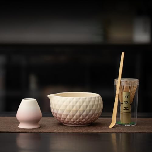 JIKANNOYA  Zbg matcha set  4_Zbg q bowl   S{ whisk ⤗  ȒP S p ceremony ̓ ̓ a 蕨 gift  