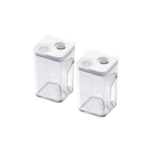 VAKUEN �v���~�A���^��ۑ��{�g�� �����^ �^��ۑ��e�� �o���u���ȒP�J�� BPA�t���[ �R��h�~ �H�i���ő�5�{�����V�N�ۑ� 0.9L 2�Z�b�g (0.9L) (0.9, L/�b)