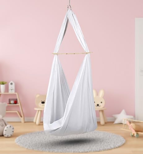 RUAH Cotton Baby Cradle Cloth with Mosquito Net | Soft & Strong...