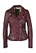 Produktbild Freaky Nation Damen Übergangsjacke BikerPrincess Burgunder XL