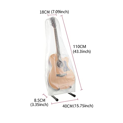 Faderr Housse de protection anti-poussière pour guitare folk/électrique - Les Beatles, Paul McCartney, John Lennon, RIngo Starr, George Harrison Faderr Housse de protection anti-poussière pour guitare folk/électrique – Image 3