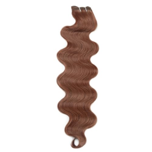 Extensions de cheveux au volume durable grâce aux faisceaux synthétiques ondulés