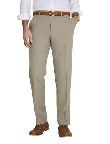 Farah Men's Hidden Stretch Waistband Flex Trousers