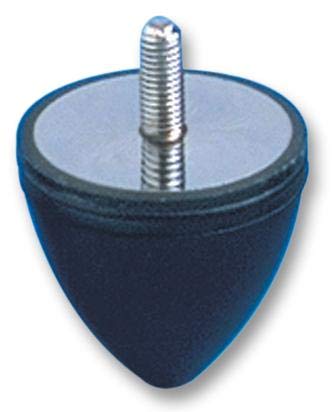 STOP, PROGRESSIVO, CONICO Stop, Progressivo, CONICO, Supporti in gomma, Ammortizzatore, Bobine antivibranti, Qt.1  512251