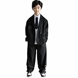 子供 スーツ 卒業式 男の子 大きいサイズ カジュアルスーツ 子供服 セットアップ スーツ 小学生 中学生 黒 ブラック ジャケット パンツ 入学式 発表会 結婚式 七五三 卒園式 フォーマルスーツ