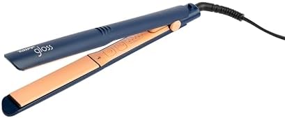 Chapa Taiff Gloss Profissional, 230° azul, cerâmica, Bivolt