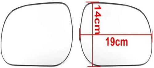 Espejo retrovisor lateral con calefacción para Toyota RAV4 modelos 2009 a 2012 4