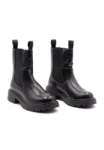 Bottillons en polyuréthane Roccobarocco noir 40 pour pieds sensibles en ville