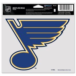 NHL St. Louis Blues Multi-Use Colored Decal, 5