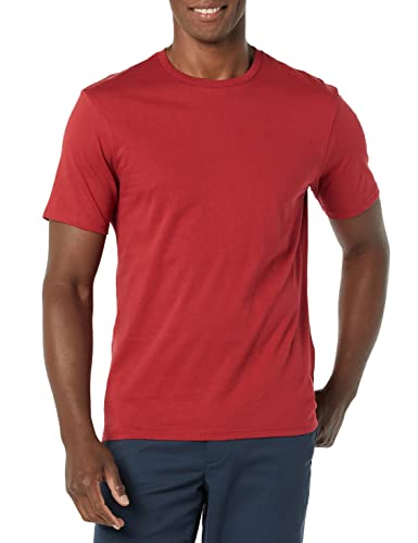 Image of Amazon Essentials Men's Slim-Fit Crewneck Short Sleeve Cotton T-Shirts