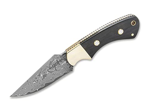 Gil Hibben Damascus Sidewinder Feststehendes Messer
