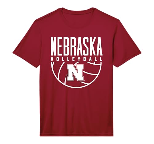 University of Nebraska Cornhuskers Volleyball Arch Performance T-Shirt