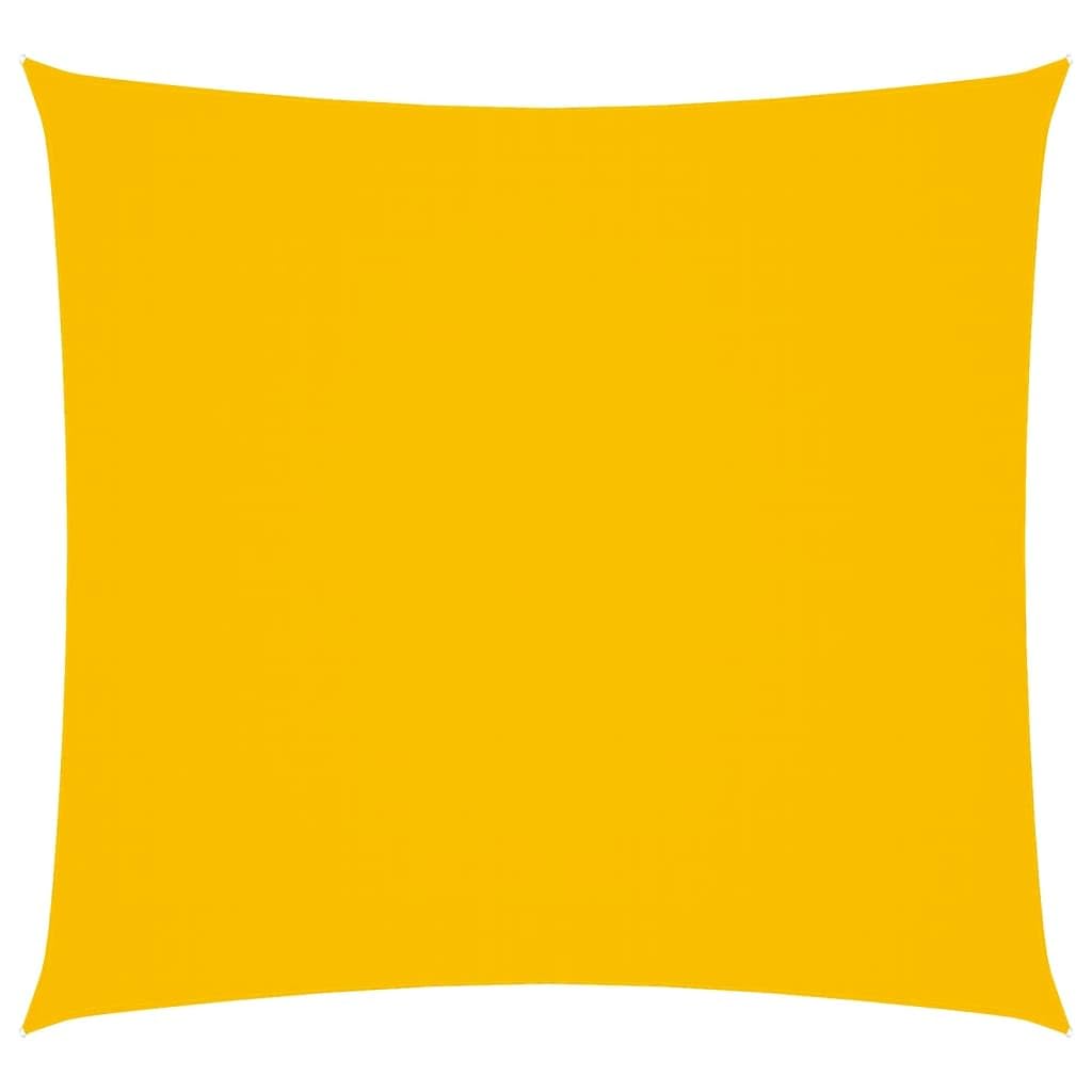 VIDAXL Sunshade Sail 2.5 x 2.5 m Yellow