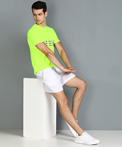 Image of Mens Round Neck T-Shirt for Workout and Running